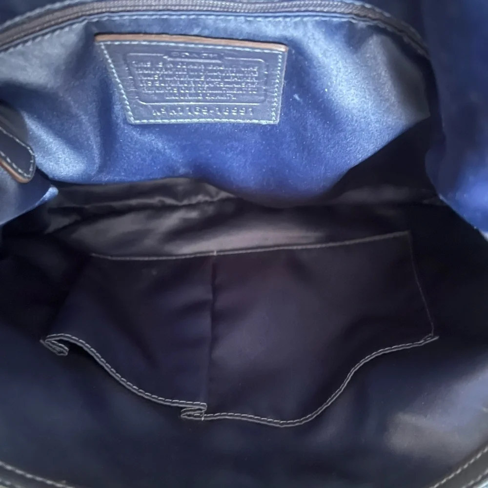 Coach Signature Poppy Hobo Denim Bag 2011
